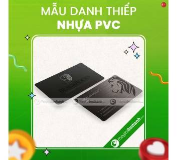 Mẫu Name Card Nhựa PVC
