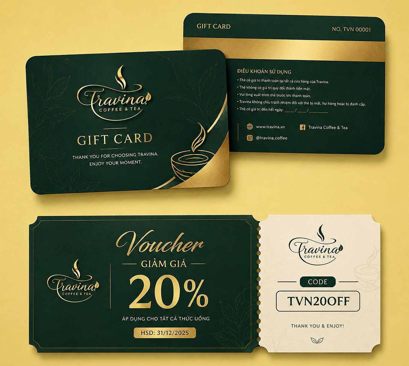 Phiếu quà tặng - Gif vouchers